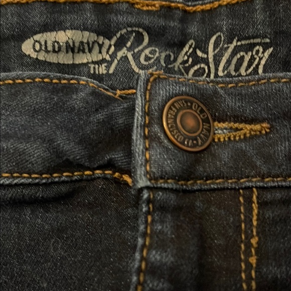 Old Navy The Rockstar Jeans Size 16 In Blue - Picture 3 of 5